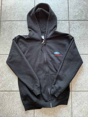 Ford Performance Herren Sweatjacke Kapuzenjacke Schwarz Größe S
