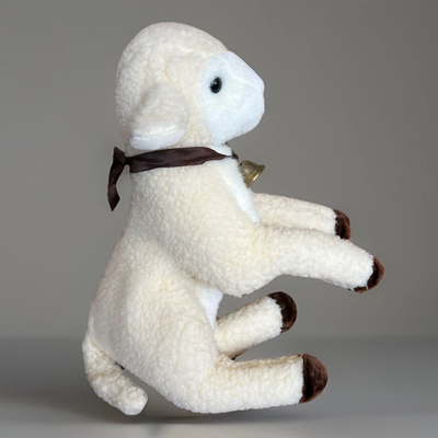 1983 Charm Co Lamb Sheep Vintage Sherpa Plush Stuffed Floppy Legs