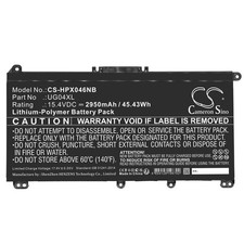 BATTERIE 2950mAh Type UG04XL 996QA166H HSTNN-IB9B L71493-1C1 L71607-005 For HP