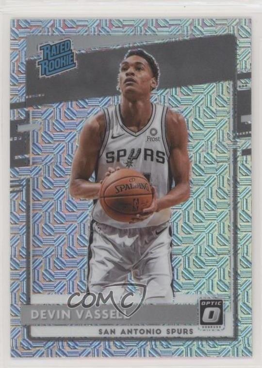 2020-21 Panini Donruss Optic Rated Rookie Choice Prizm Devin Vassell #161 0el