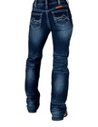 Cowgirl Tuff Western Jeans Womens Summit 25 Reg Dark Wash JSUMWT CLEARANCE — photo 5