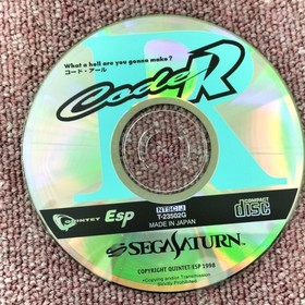 SEGA Saturn QUINTET code R software game CD player used