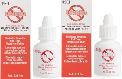 (2 Pack) Ardell Unred Hair Color Additive Neutralize Red Tones Hair Dye 0.25 oz