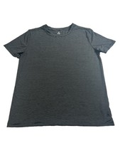 Layer 8 T Shirt Womens Large Black White Stri...