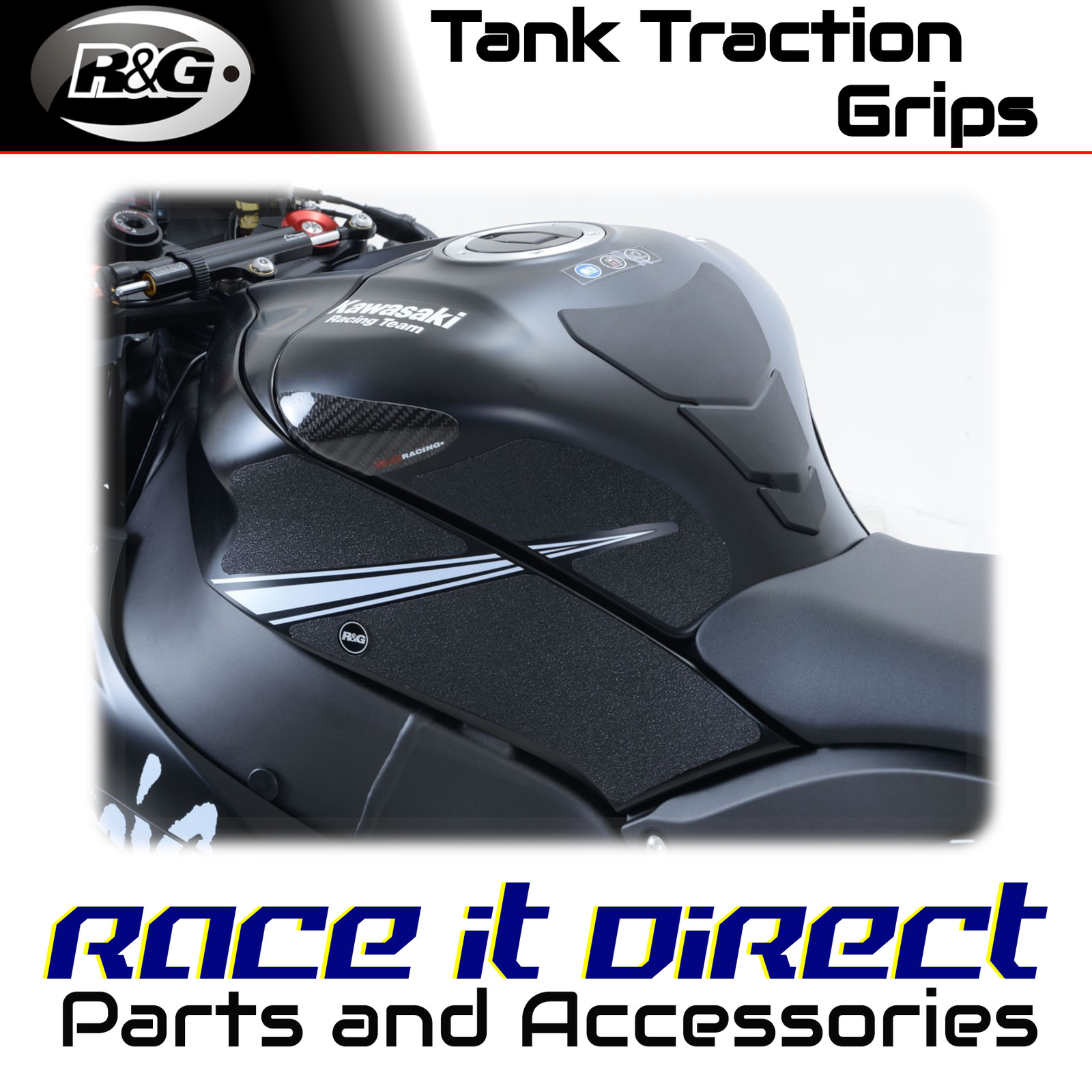 R&G - EZRG426BL - Tank Traction Grips