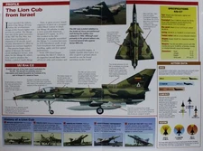 IAI KFir Jet Aircraft Picture Brochure Pamphlet Out of Print Detail Sheet