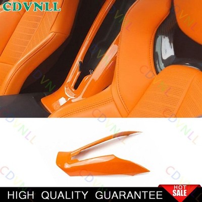 For Corvette C8 2020-2026 Bright Orange Rear Seat Back Center Panel Cover Trim