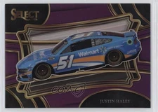2024 Panini Select Pit Road Purple Prizm 39/75 Justin Haley #128 0l8y