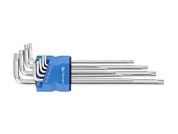 HT1W831 SchlüSselsatz Torx® Legierter Stahl Lange 9Stk. HÖGert Technik-image