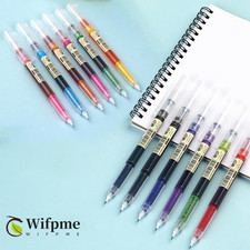 12 Colour Quick Dry Gel Pens, 0.5Mm Fine Point Comfort Grip Gel Ink Pens Mult...