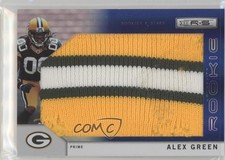 2011 Rookies & Stars Longevity Rookie Jerseys Sapphire Prime 1/1 Alex Green 7fb