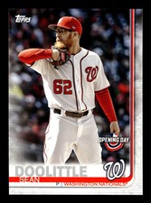 2019 Topps Opening Day  Sean Doolittle #154 Washington Nationals