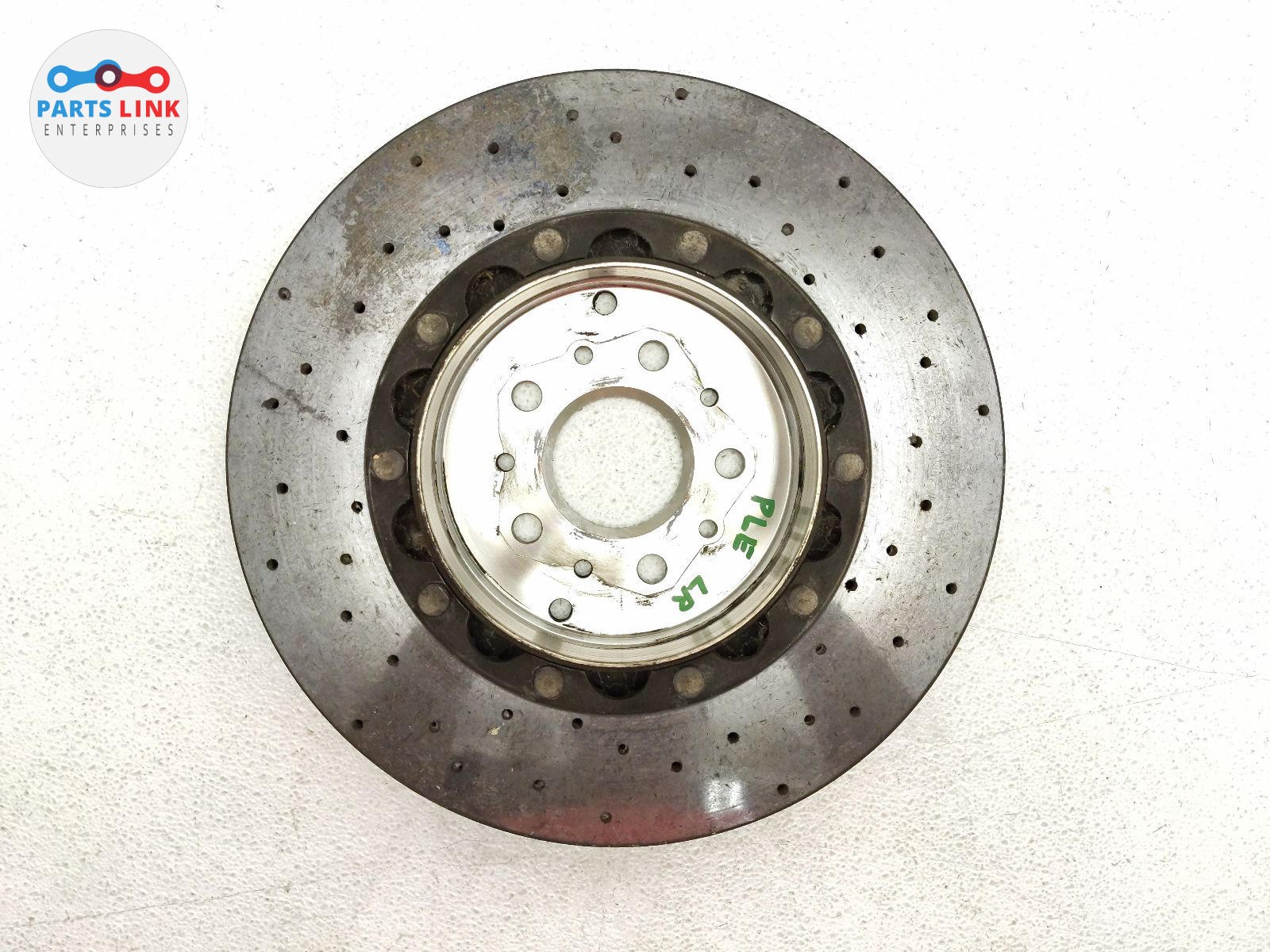 2008-14 FERRARI CALIFORNIA REAR BRAKE ROTOR DISC CARBON CERAMIC BREMBO F149 458