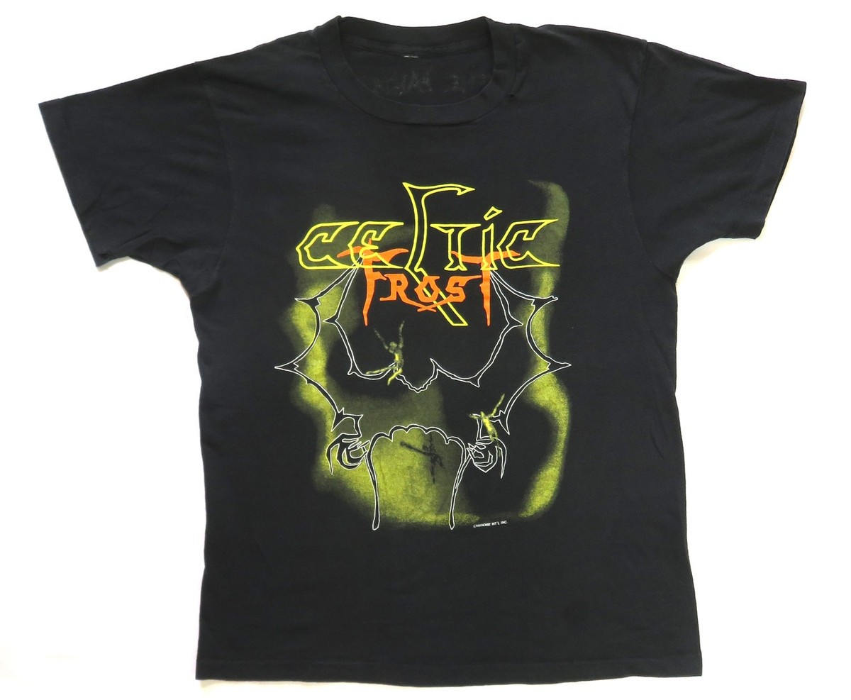 CELTIC FROST 1st~3rd 国内盤3枚セット 限定ステッカー付き Celtic Frost Vintage T Shirt 1991 Noise Records Pandemonium Logo
