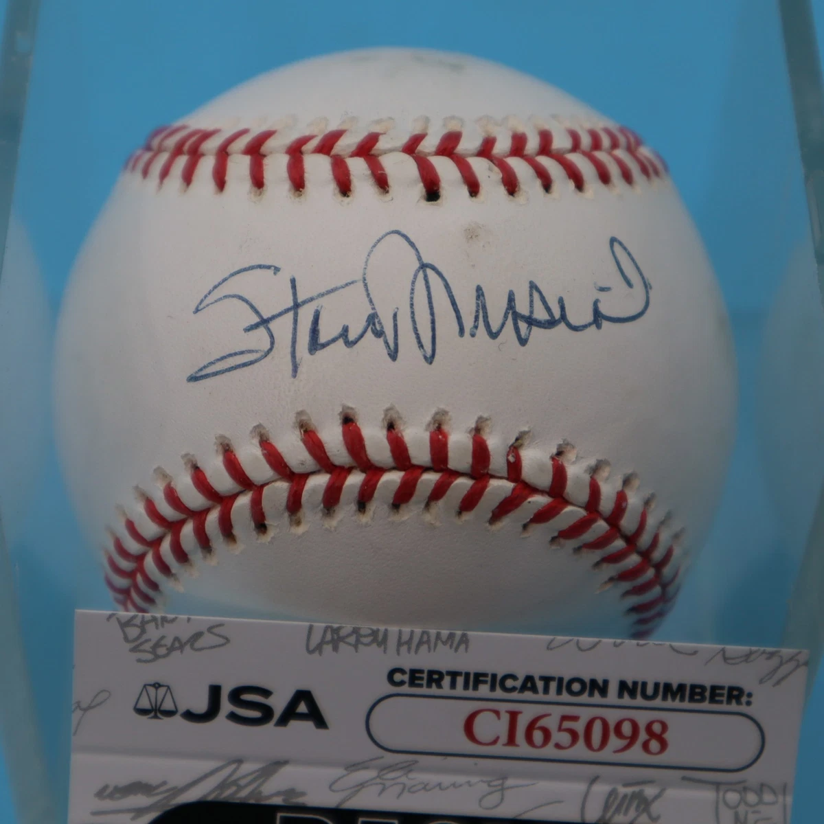 James Spence Authentication (JSA) Stan Musial Original Autographed