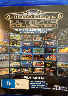 Sega Mega Drive Ultimate Collection PS3 PLAYSTATION 3 VIDEO GAME (retro games)