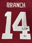 Brian Branch Signed Alabama Crimson Tide #14 Football Jersey BAS Authenticated