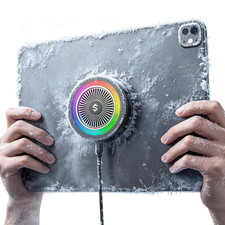 Black Shark iPad Cooler, Magnetic Tablet Cooler for ipad/Surface pro/Samsung Tab