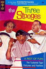 Three Stooges #45 VG- 3.5 1969 Stock Image Low Grade