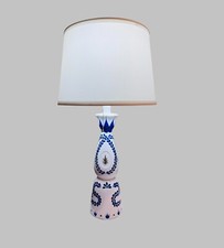 Handmade Clase Azul Reposado Lamp for Tequila Lovers Shade Included upcycled.