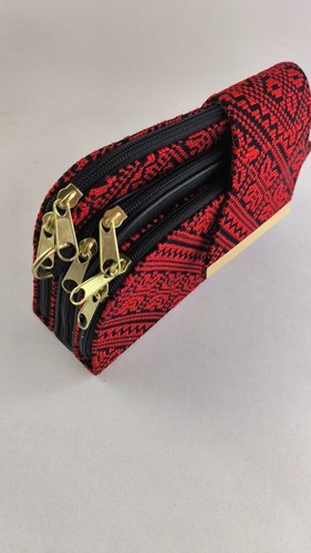 Women’s Shoulder Bag with Jordanian & Palestinian Embroidery Category: - Picture 5 of 10