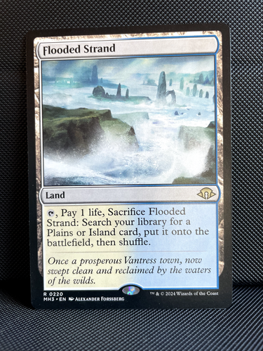 Flooded Strand - Modern Horizons 3 MTG - Land - Rare - NM/M