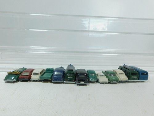 13x wiking H0 (1:87) Car: Volkswagen / VW + Horch + MB+ DKW + Opel etc - Picture 4 of 6