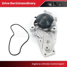 Water Pump Fit 03-12 Acura MDX RL Honda Accord Odyssey 3.0L 3.2L 3.5L 3.7L SOHC