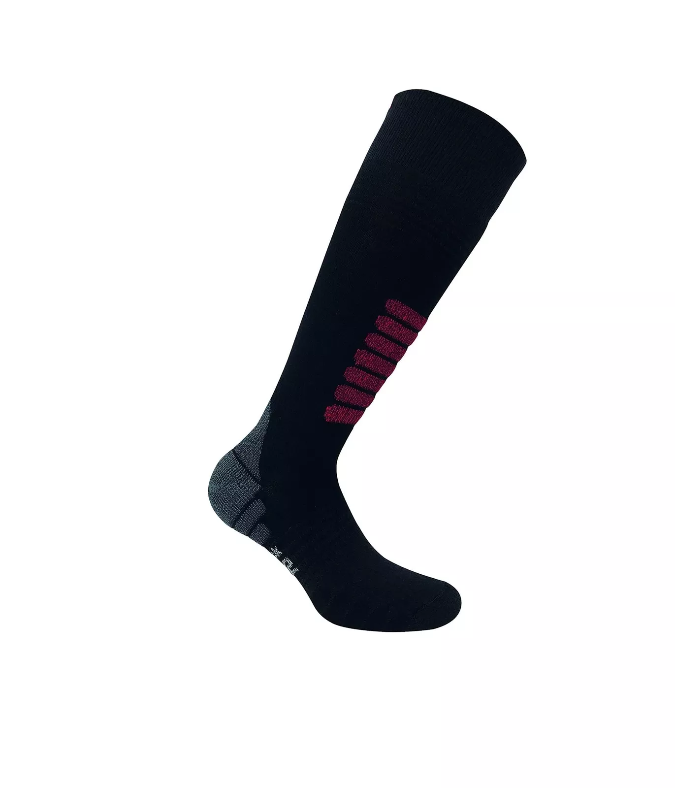 Chaussettes de ski Eurosock Standard Supreme neuves sans étiquette, couleur noir foncé, taille MD