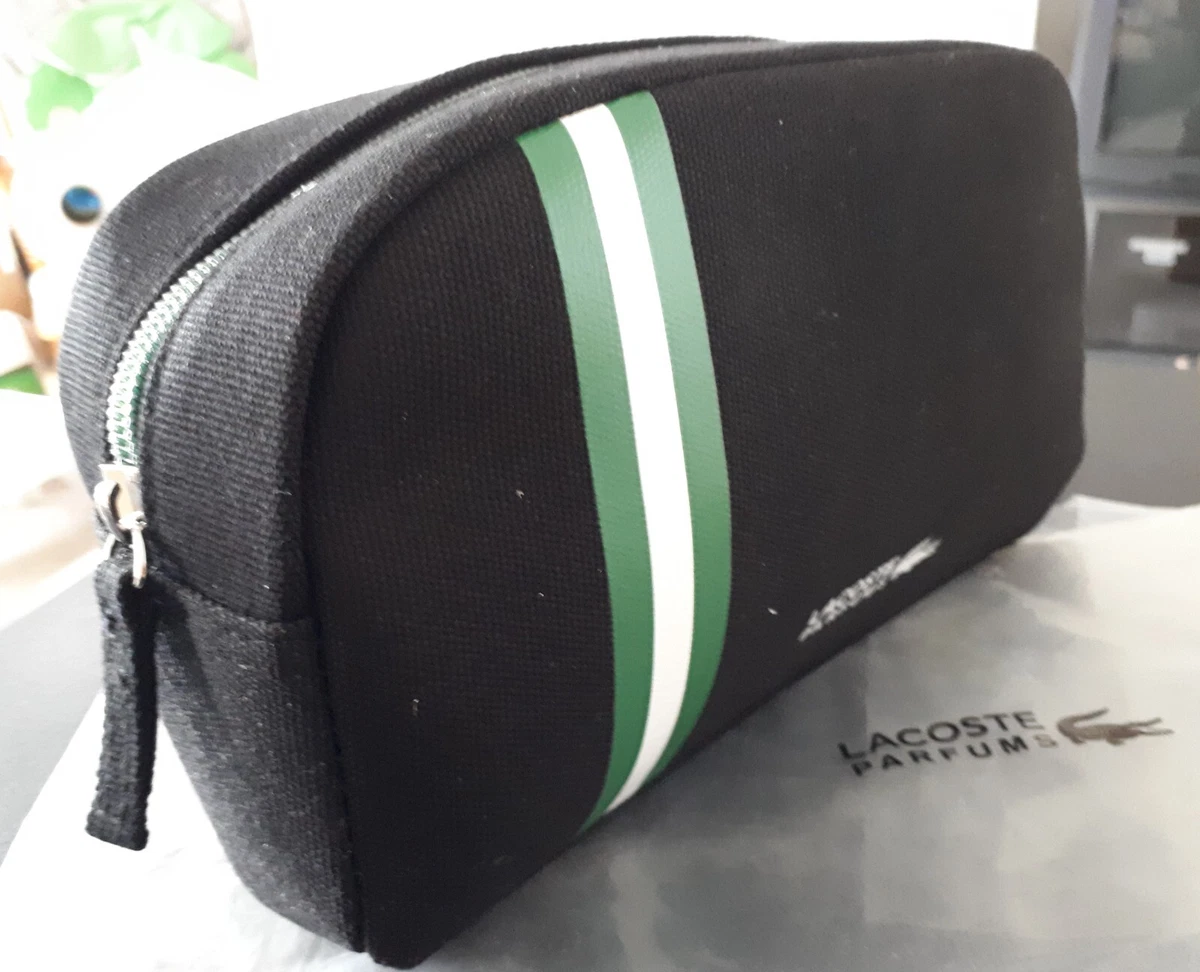 Lacoste mens toiletry bag sale
