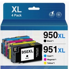 4 Compatible For hp 950XL 951XL Ink Cartridges For OfficeJet Pro 8620 8625 8630