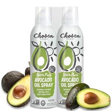 Chosen Foods 100 Pure Avocado Oil Spray, Keto and Paleo Diet Friendly, 2 pack 
