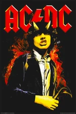 AC/DC Angus - Non-Flocked Blacklight Poster 24" x 36"