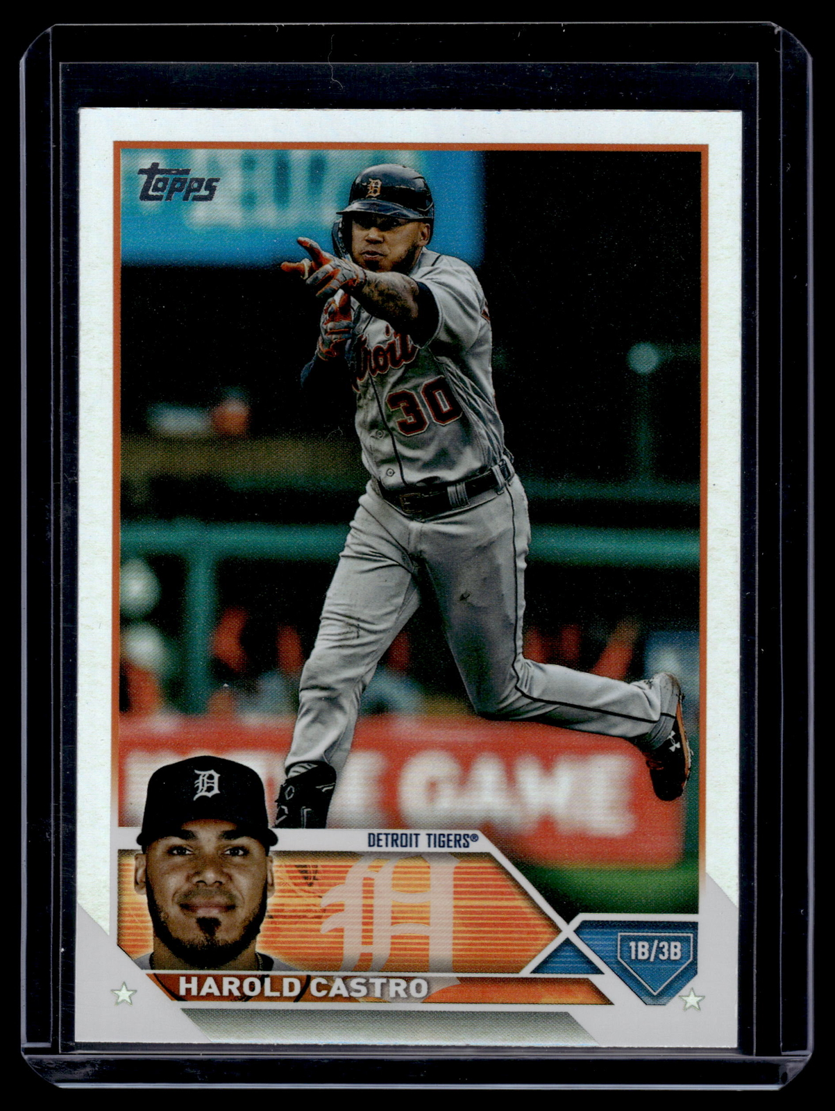 Harold Castro 2023 Topps Series 1 One Baseball Rainbow Foil  A Card  #126