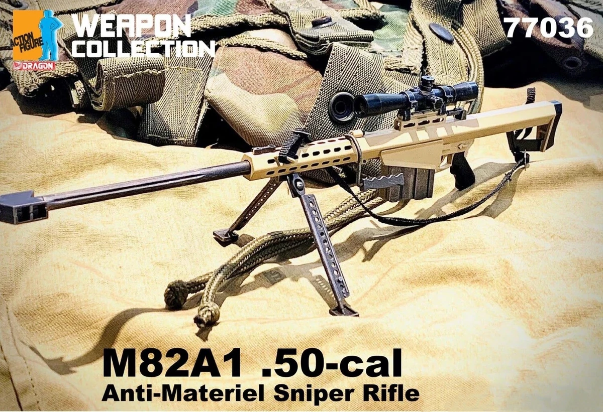 1/6 Scale Modern Era .50 Caliber Barrett Sniper Rifle 103066A