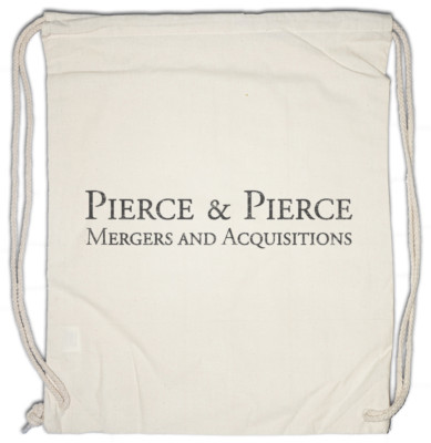 Pierce & Pierce Turnbeutel American Symbol Sign Company Logo Psycho Banker