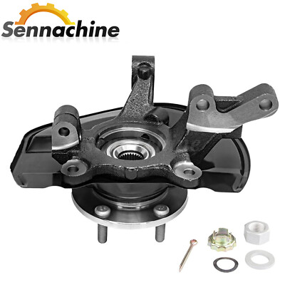 Front Left Steering Knuckle+Wheel Hub Bearing for 2007-2017 Jeep Patriot Compass
