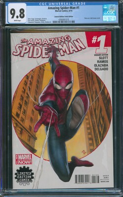 Amazing Spider-Man #1 (#734) Limited Edition Comix Edition - CGC 9.8 NM/M!