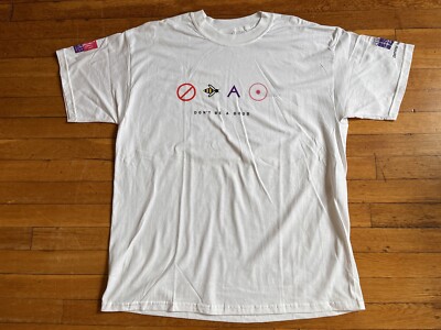 The Rosie O Donnell Show Don't Be a Boob Shirt Women s XL White 90s