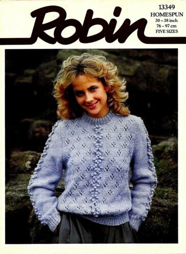 Maglione donna Robin Homespun modello a maglia - Foto 1 di 3