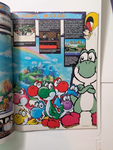 Nintendo Power Vol. 75 Virtual Boy, Chrono Trigger Poster Cards & 3D GLASSES! - Picture 11 of 13