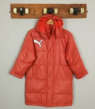 Vintage Retro 90s Puma Sports Retro Bright Festival Puffer Coat Padded Jacket