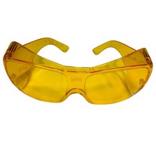 Vintage Yellow Uvex Ultra-Spec Safety Glasses Made in West Germany Collectible