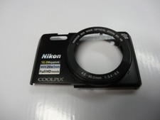 Nikon Coolpix S7000 Front Cover Casing Replacement Part - Black