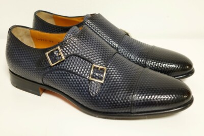 SANTONI Schuhe Herrenschuhe Businessschuhe - GR. 8,5 (42,5) - NEU OVP SONDERED