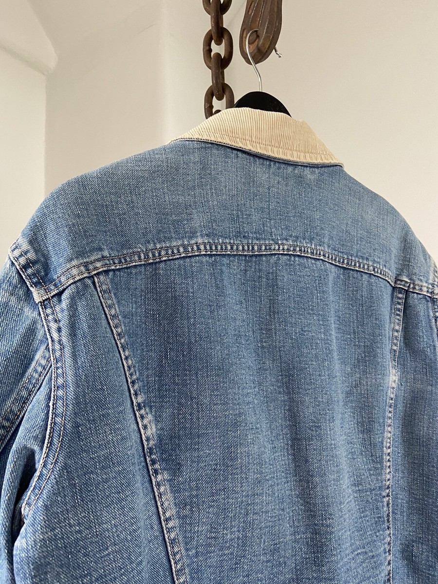 VTG 80s 90s LEE STORM RIDER DENIM JACKET BLANKET LINED VTG 80s 90s LEE STORM RIDER DENIM JACKET BLANKET LINED
