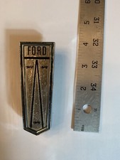 1966 Ford Galaxie Fender Emblem Badge With Pins Oem C6ab-16188-b  3