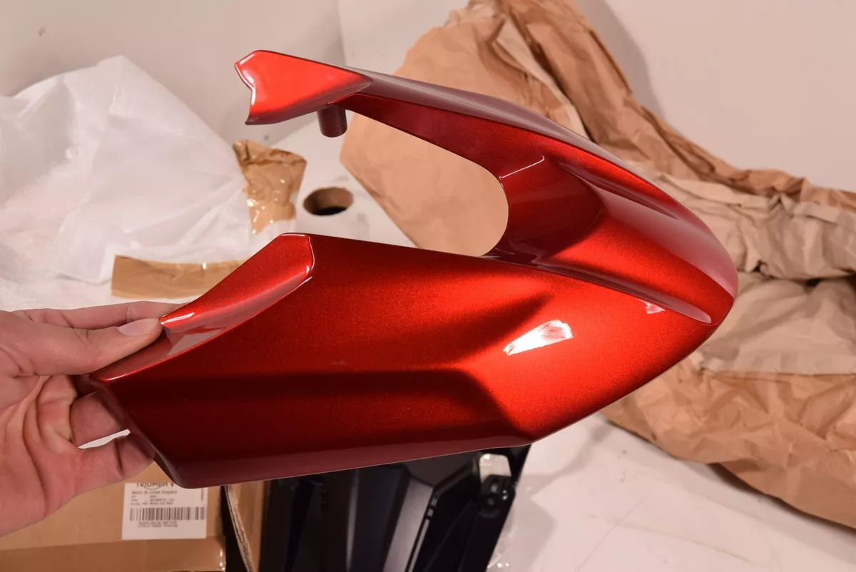 Triumph Tiger 800 Front Mudguard Kit 2010 2020 Cranberry Red