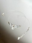 New handcrafted choker made with Sterling Silver 925, Swarovski and Pearls