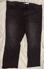 Old Navy 360 Stretch Jeans Washed Black 50x30 Men's Straight Jeans